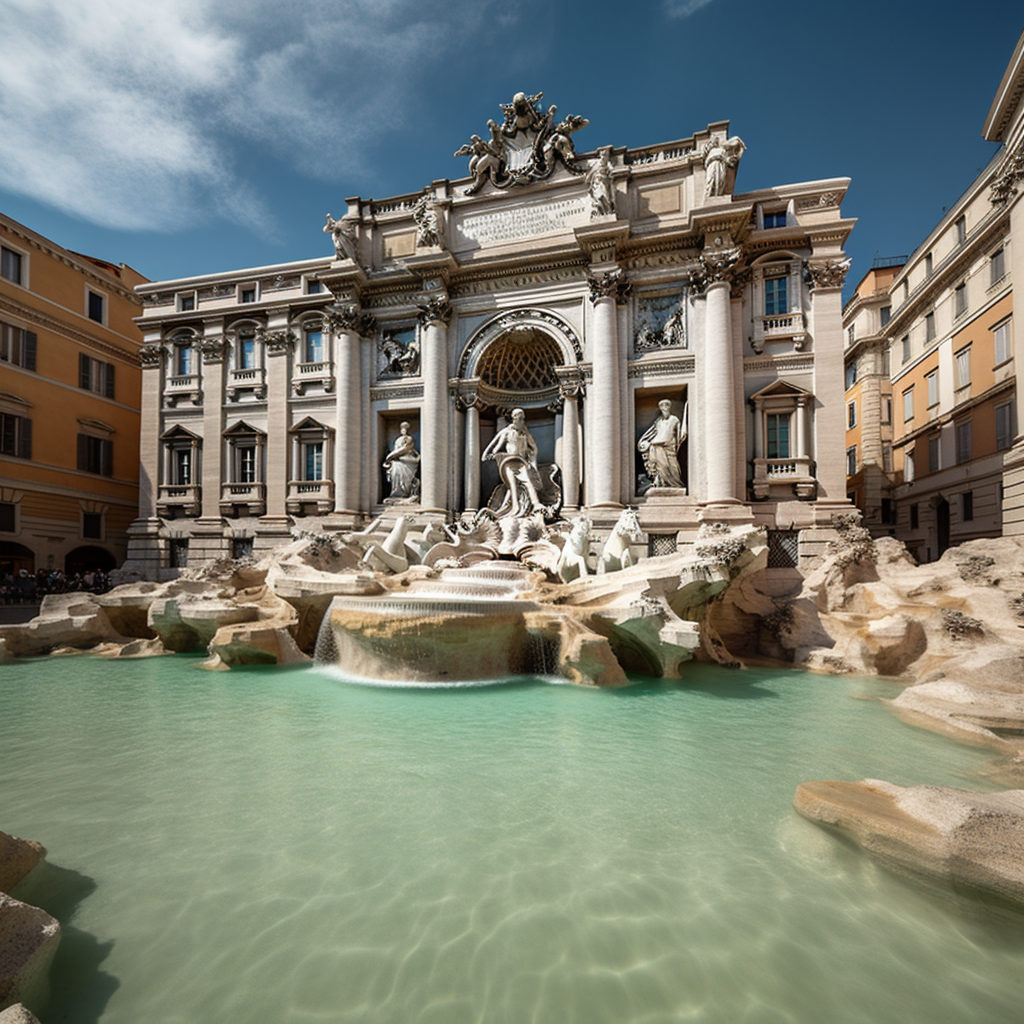 trevi fountain