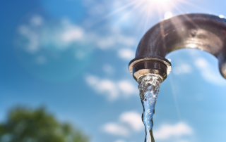 water from faucet