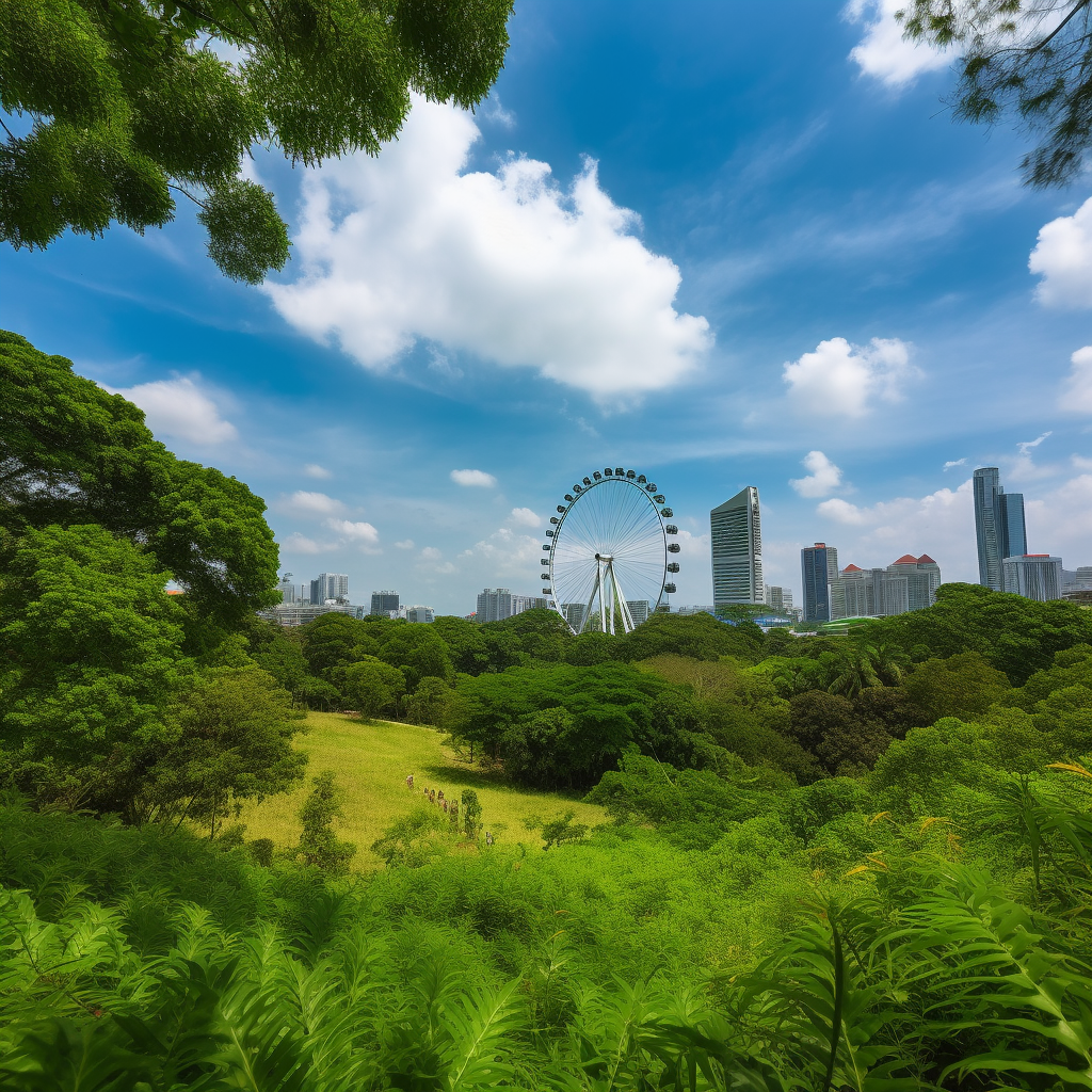 greenery sight seeing