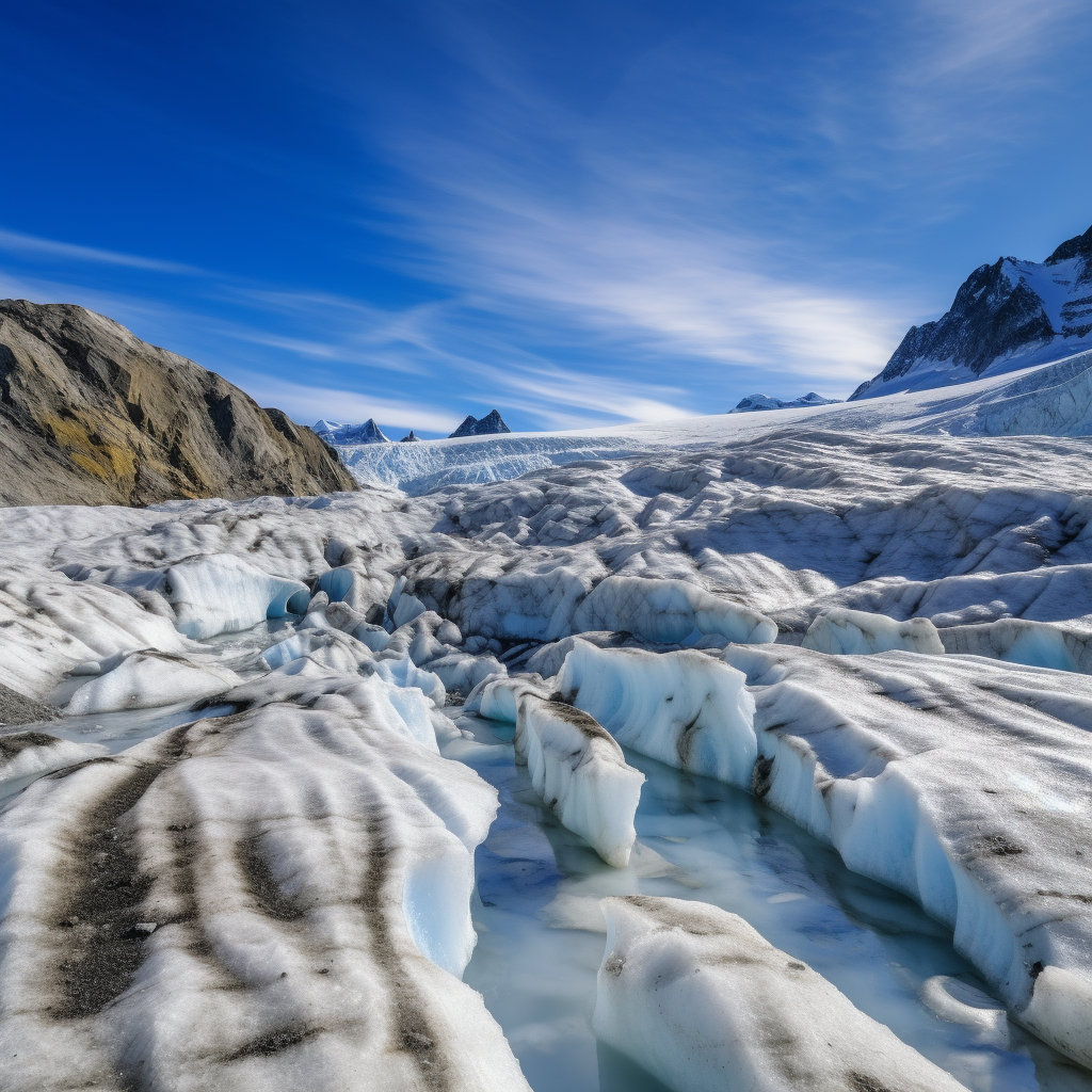 ice glaciers