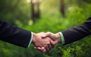 men shaking hands