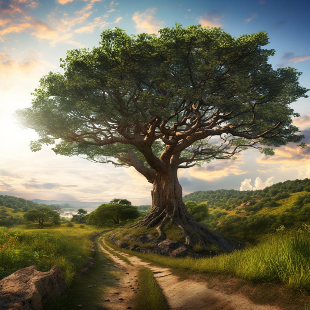 huge tree