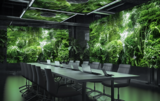 green conference room