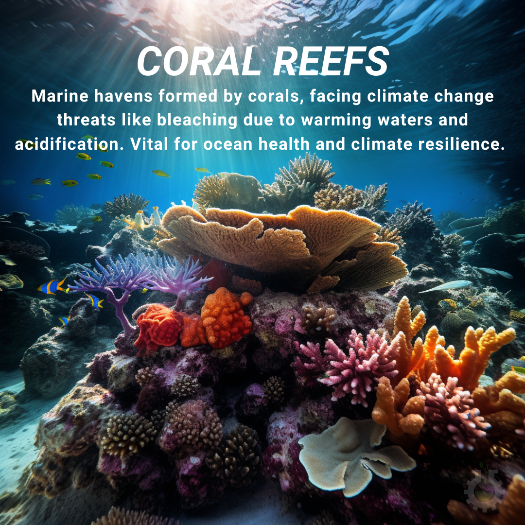 coral reefs