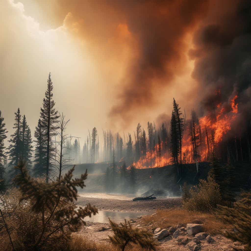 The 2023 Canadian Wildfires and their Global Climate Implications