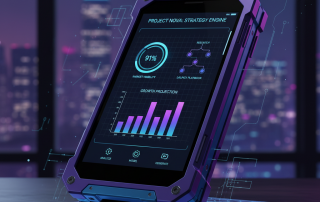 “Launch Navigator Pro app dashboard showing go-to-market strategy workflow